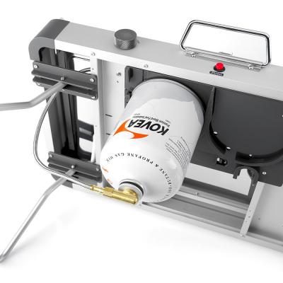 Портативна газова плитка Kovea Grace Twin Stove (AL II Chef Master) KB-0812 (8806372095437) - зображення 3