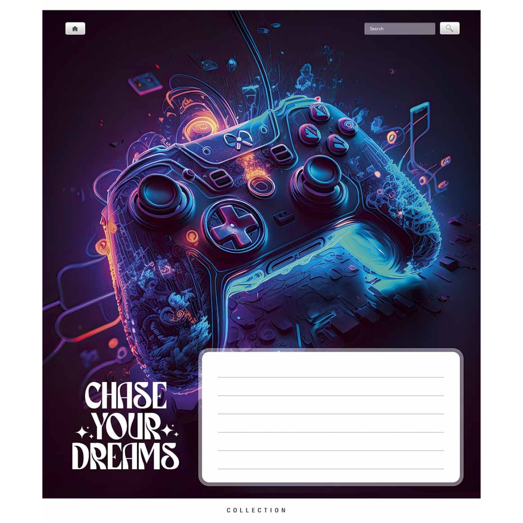 Зошит Школярик Chase your dreams 18 аркушів клітинка (018-3510K) - зображення 4