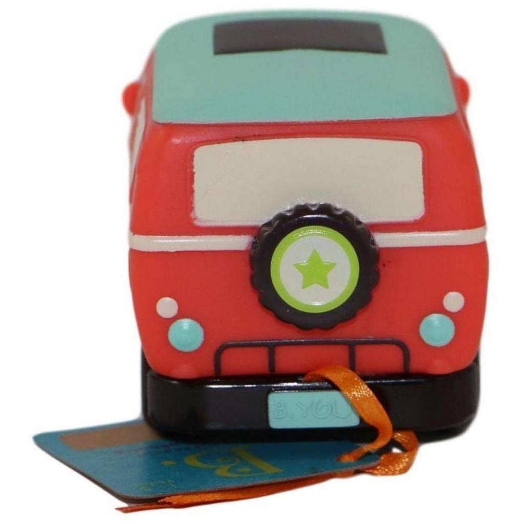 Машина Battat Кумедний автопарк Ретро-автобус (BX1502Z) - зображення 4