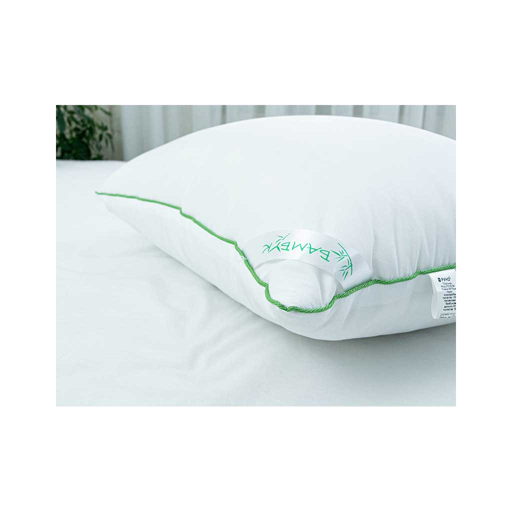 Подушка Руно Бамбукова біла 50х70 см (310.52БКУ_білий) - зображення 5