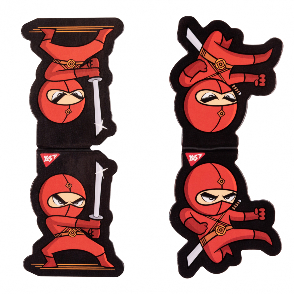 Закладки для книг Yes магнітні Ninja 2шт (707916) - зображення 2