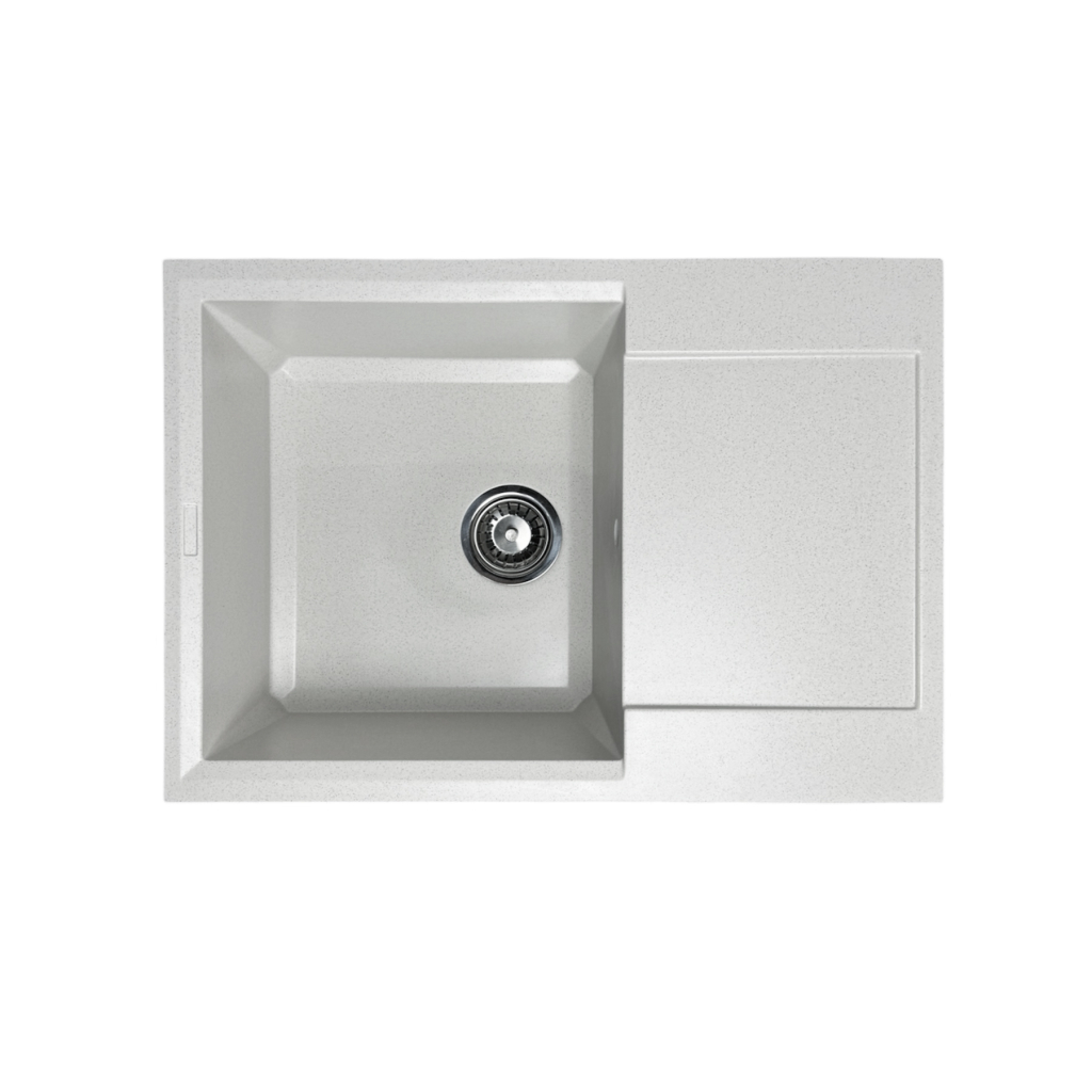 Мийка кухонна Adamant Horizon Medium Old Stone + змішувач (4824296104410) - зображення 3