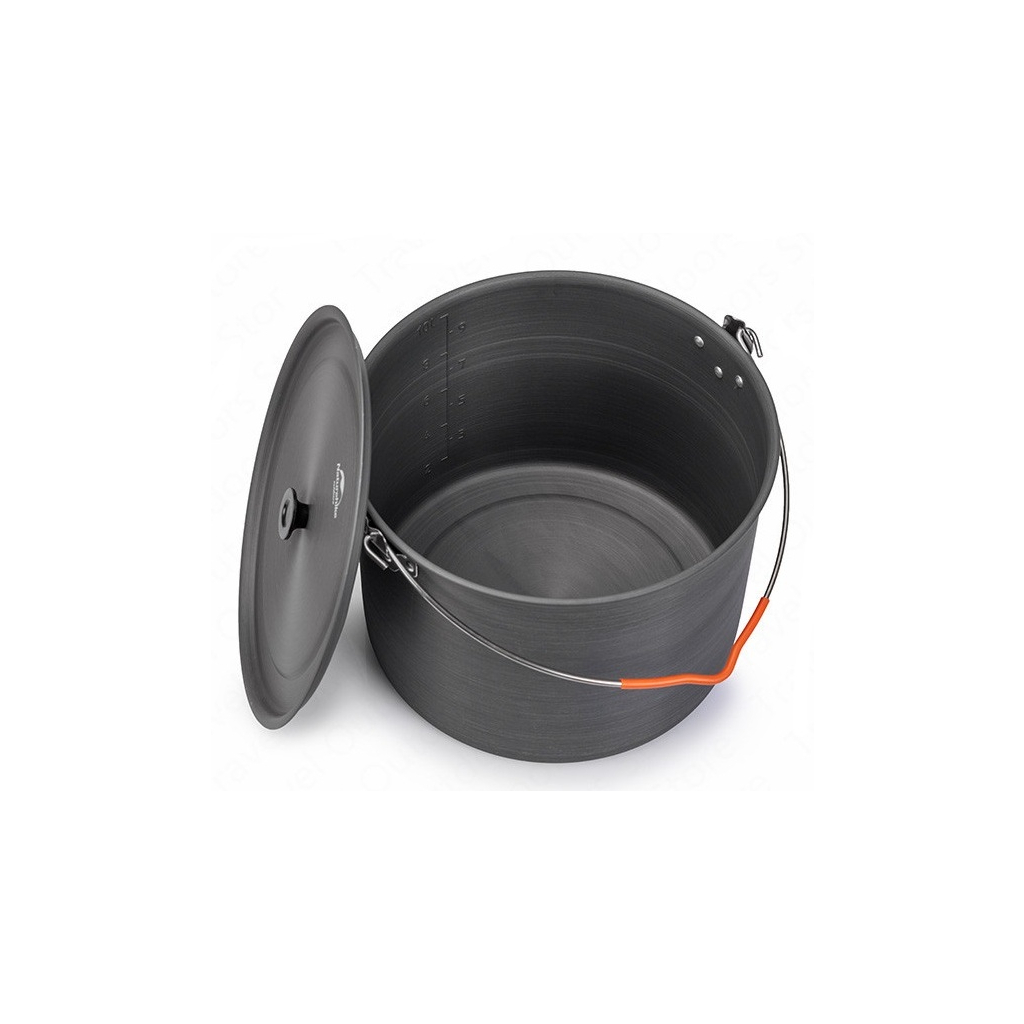 Котел туристичний Naturehike Camping NH19CJ003 10 л Grey (6927595738276) - зображення 2