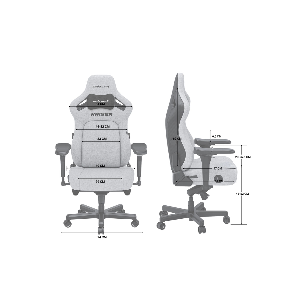 Крісло ігрове Anda Seat Kaiser 4 PVC Size L Violet (AD12YDDC-L-20-V-PV/C) - зображення 12