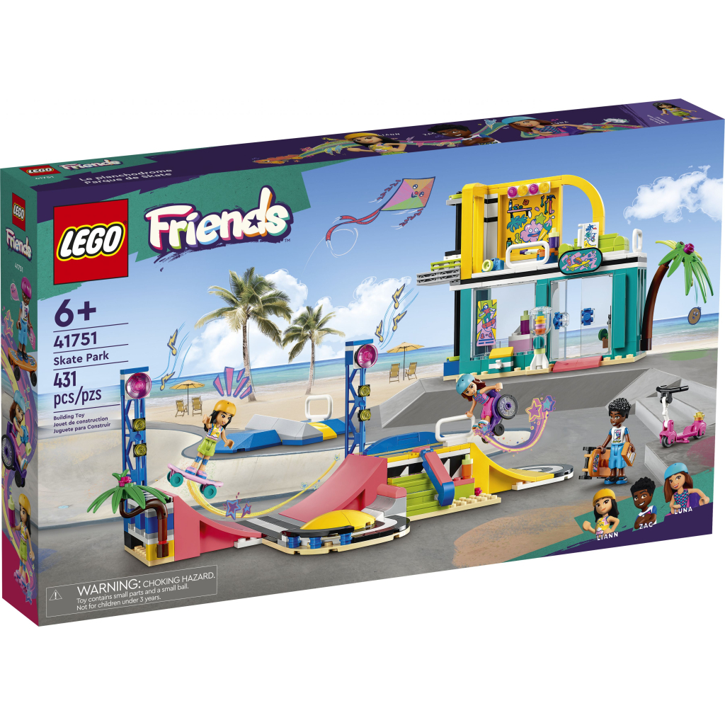 Конструктор LEGO Friends Скейт-парк 431 деталь (41751) - зображення 1