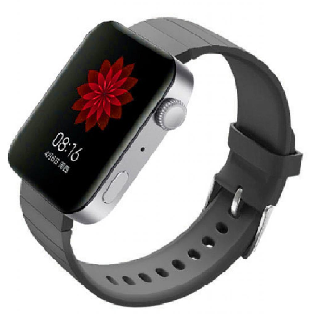 Ремінець до смарт-годинника BeCover Silicone для Xiaomi Mi Watch Gray (704512) - зображення 2