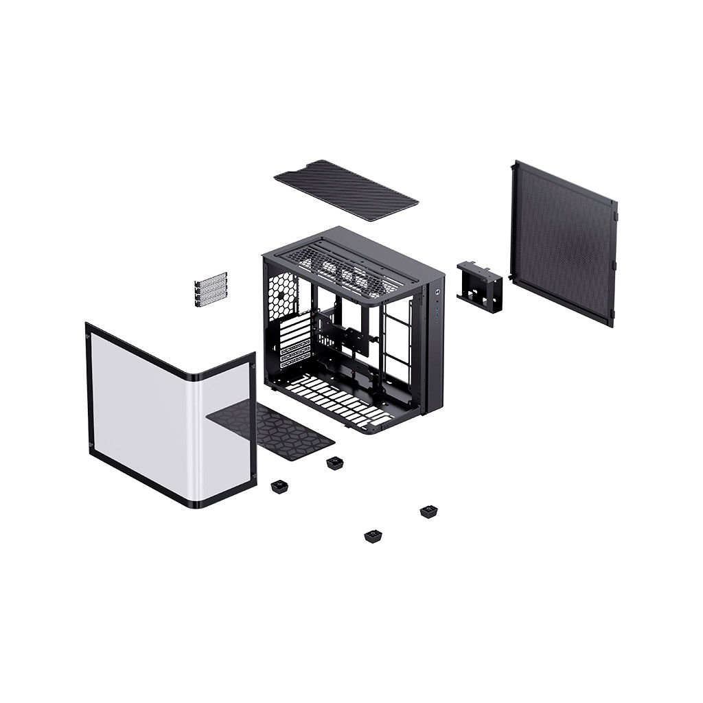 Корпус JONSBO TK-3 Black - зображення 10