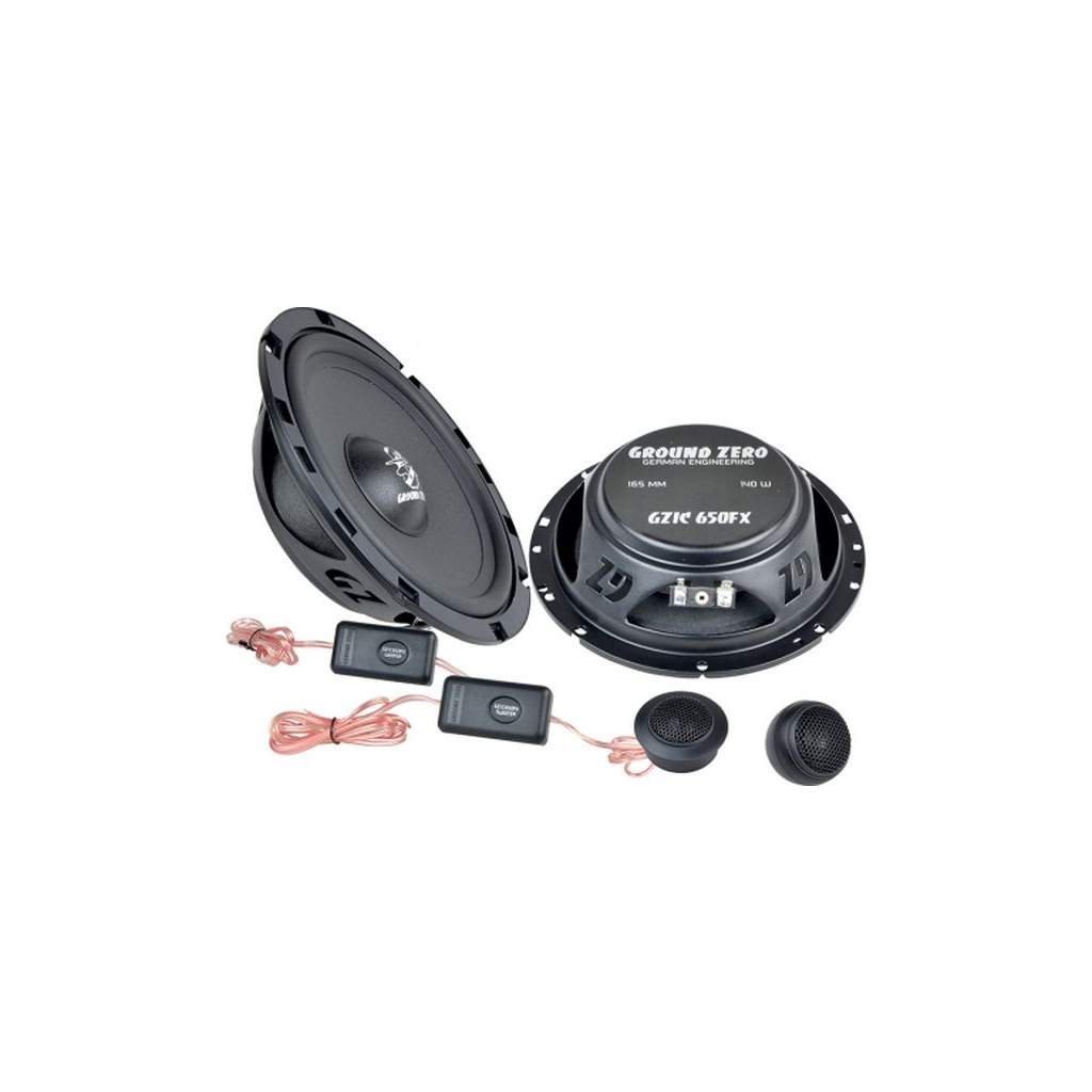 Компонентна акустика Ground Zero GZIC 650FX - зображення 1