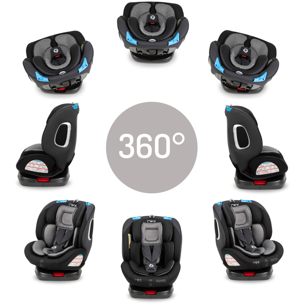 Автокрісло MoMi Tordi (0-36кг) black (FOSA00016) - зображення 8