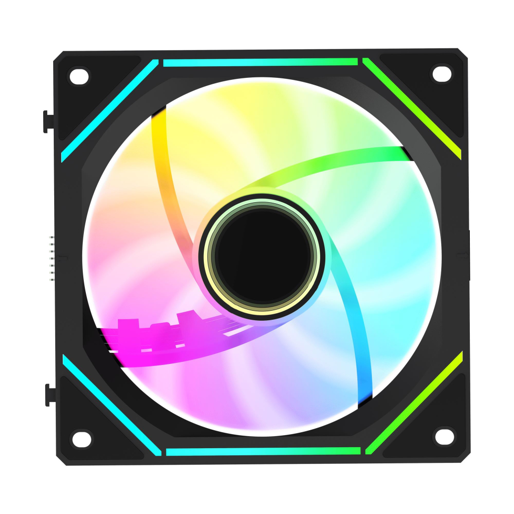 Кулер до корпусу OCYPUS GAMMA F12 UNI BK ARG (GAMMA-F12-BK3AM00U-GL) - зображення 2