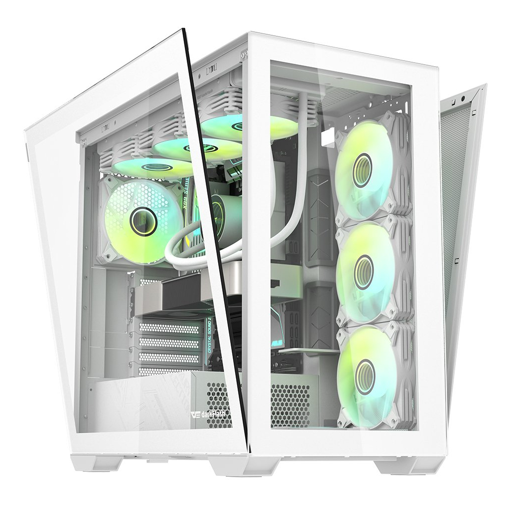 Корпус для ПК DARKFLASH DLX4000 WHITE - зображення 3