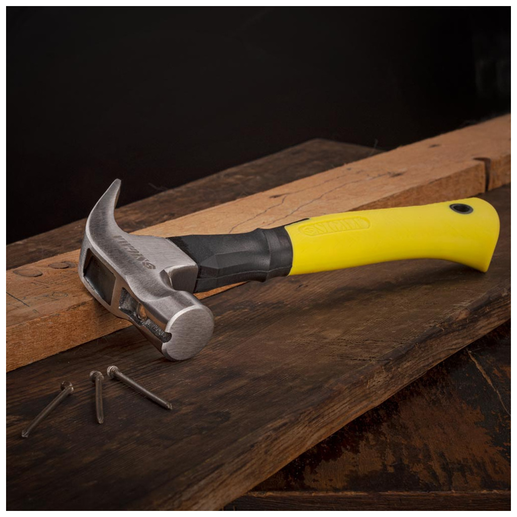 Молоток Sigma з цвяходером 225г фібергласова ручка (магніт) (4315021) - зображення 6