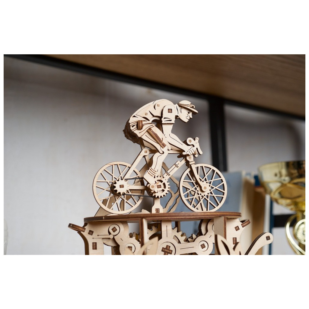 Конструктор Ugears Автоматон Велосипедист (6337280) - зображення 7