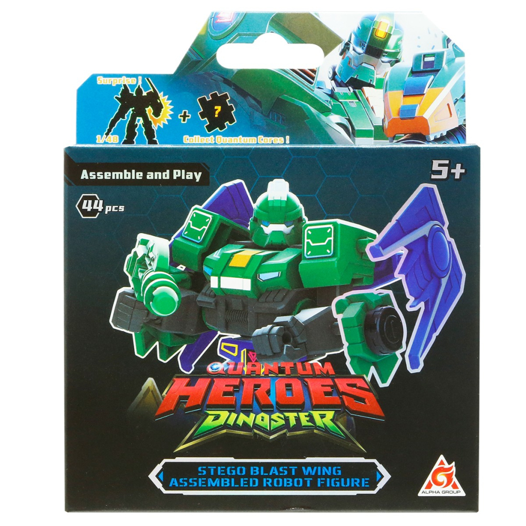 Конструктор Dinoster Робот - Стего Бласт Вінг (EU580881A-2) - зображення 6