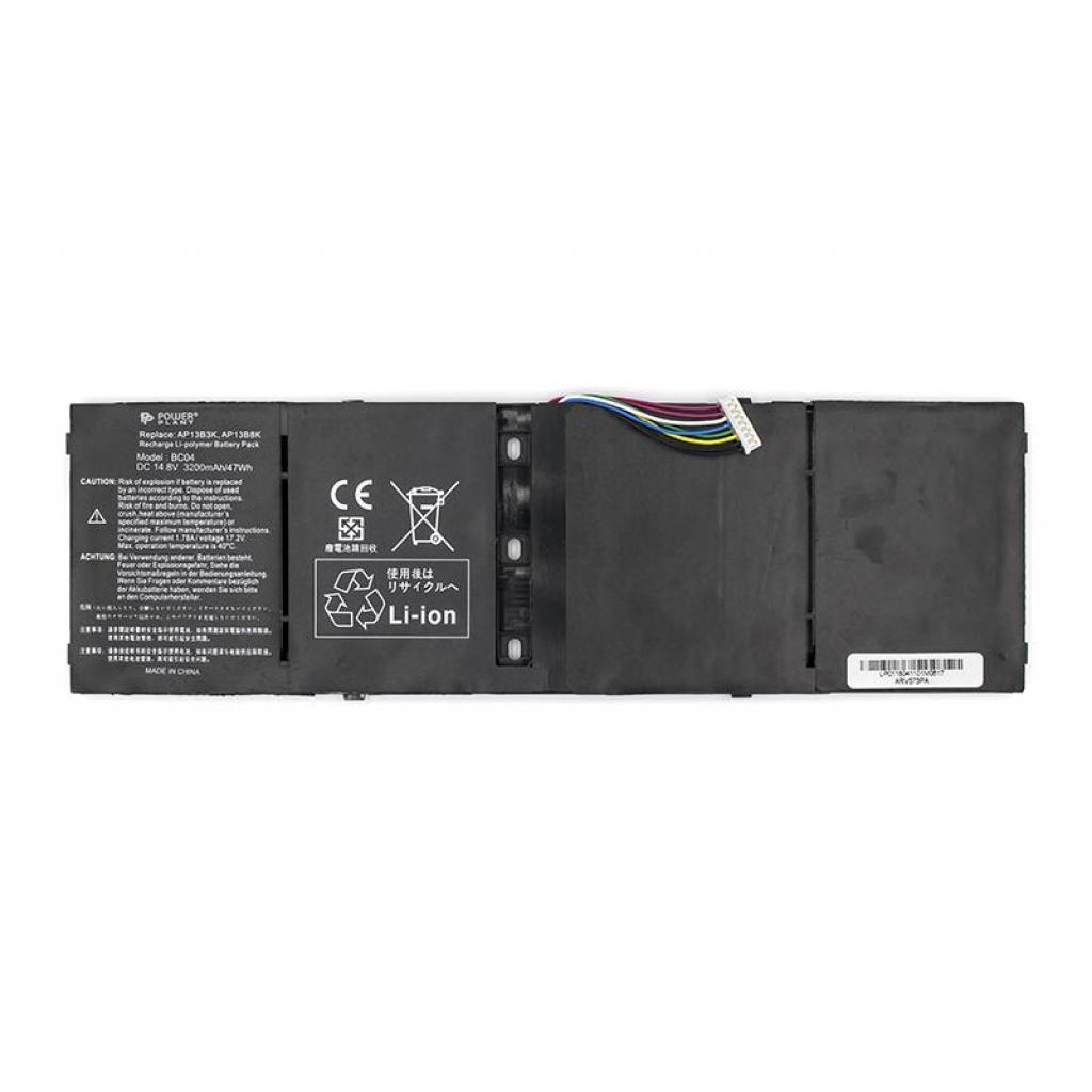 Акумулятор до ноутбука ACER Aspire V5-573 Series (AP13B3K, ARV573PA) 14.8V 3200mAh PowerPlant (NB410217) - зображення 1