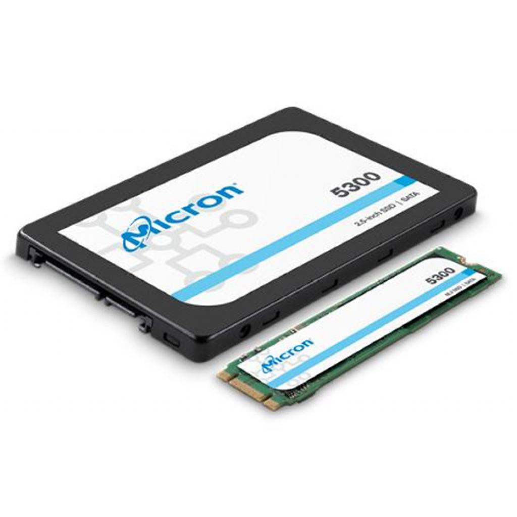 Накопичувач SSD для сервера 240GB M.2 2280, SATA 6Gb/s Enterprise SSD 5300 PRO Boot Micron (MTFDDAV240TDU-1AW1ZABYY) - зображення 1