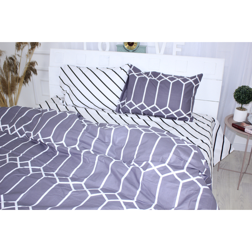 Постільна білизна MirSon Бязь 17-0136 Grace 175х210 (2200001638273) - изображение 3