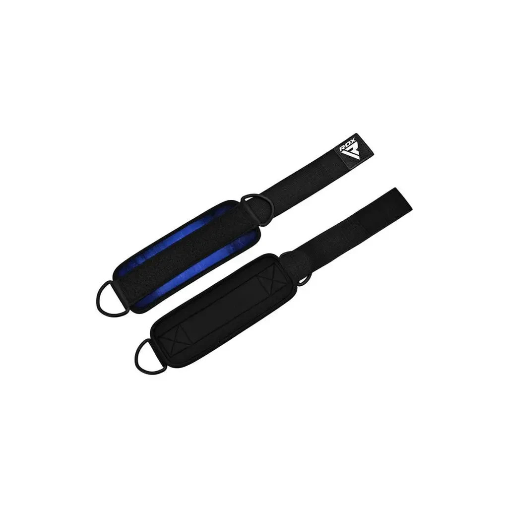 Манжета для тяги RDX A4 Gym Ankle Pro Blue Pair (WAN-A4U-P) - зображення 5
