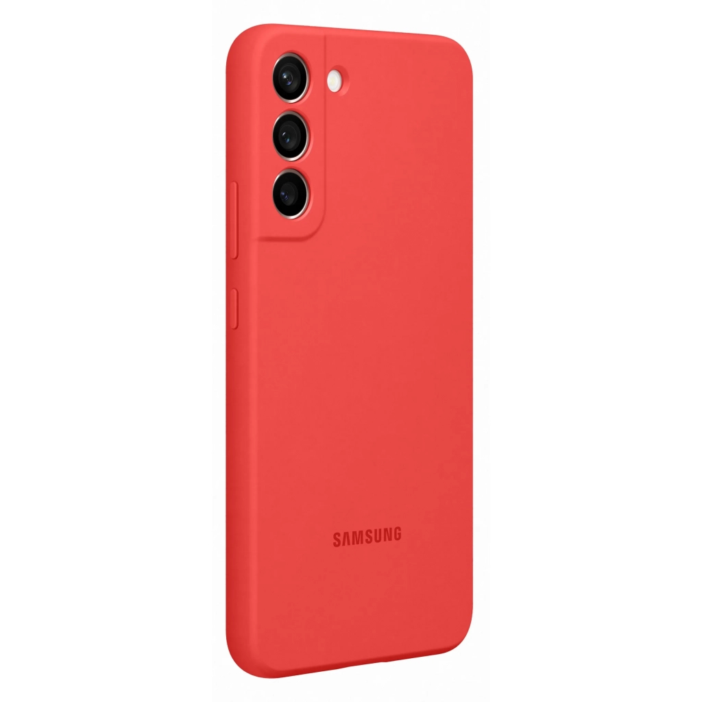 Чохол до мобільного телефона Samsung Silicone Cover Galaxy S22 Plus Glow Red (EF-PS906TPEGRU) - зображення 4