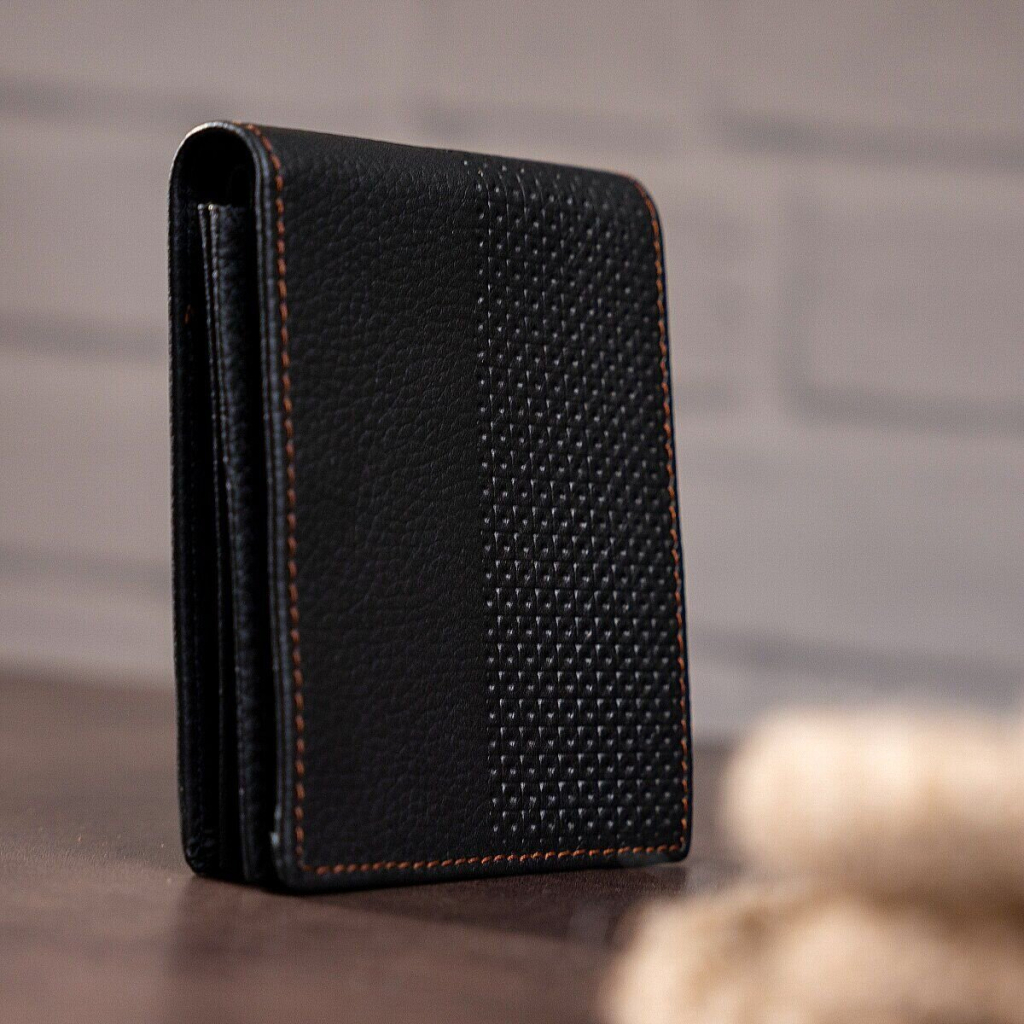 Гаманець Vintage Шкіряний Чорний (14452) - изображение 9