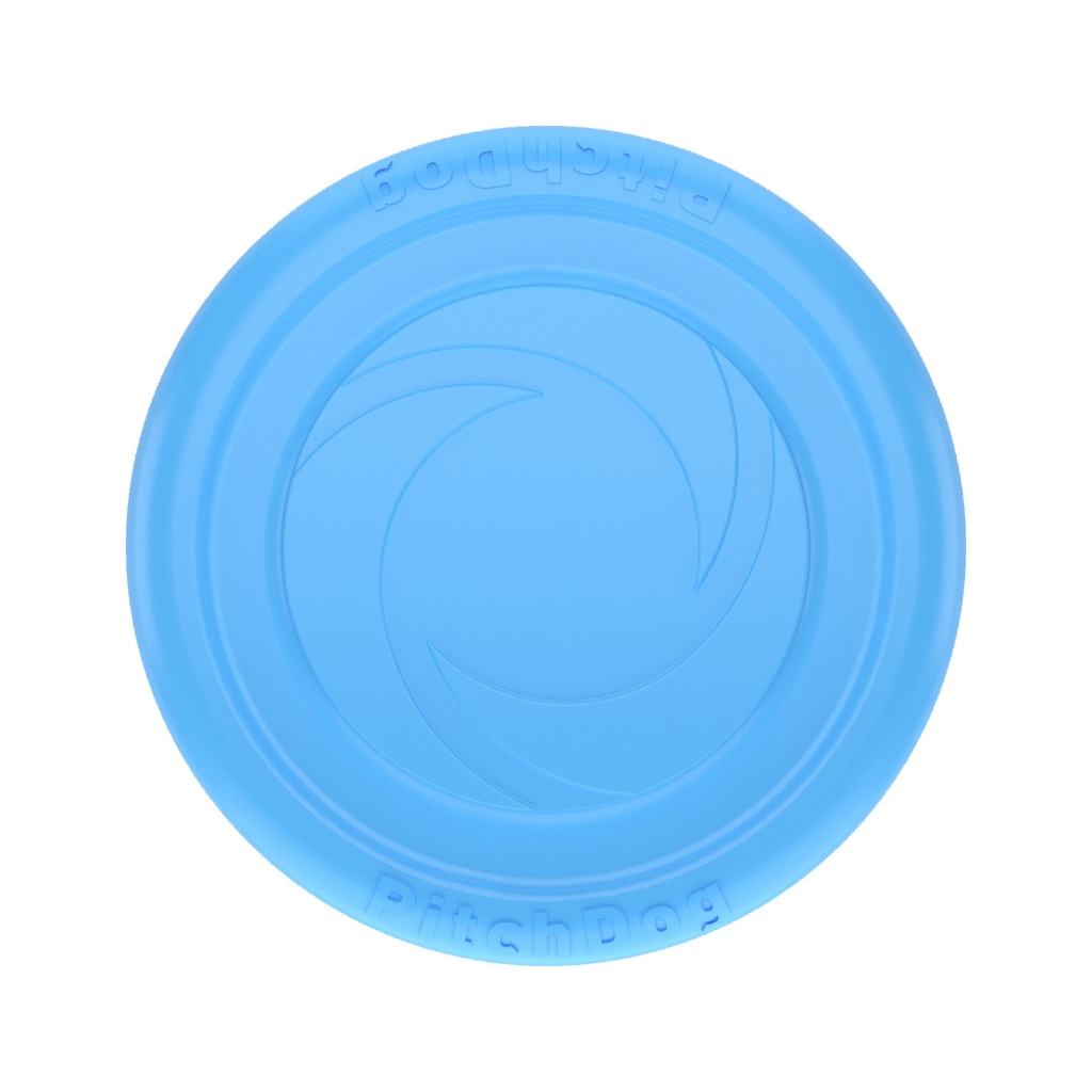 Іграшка для собак Collar PitchDog тарілка для апорту d:24 см блакитна (62472) - изображение 1