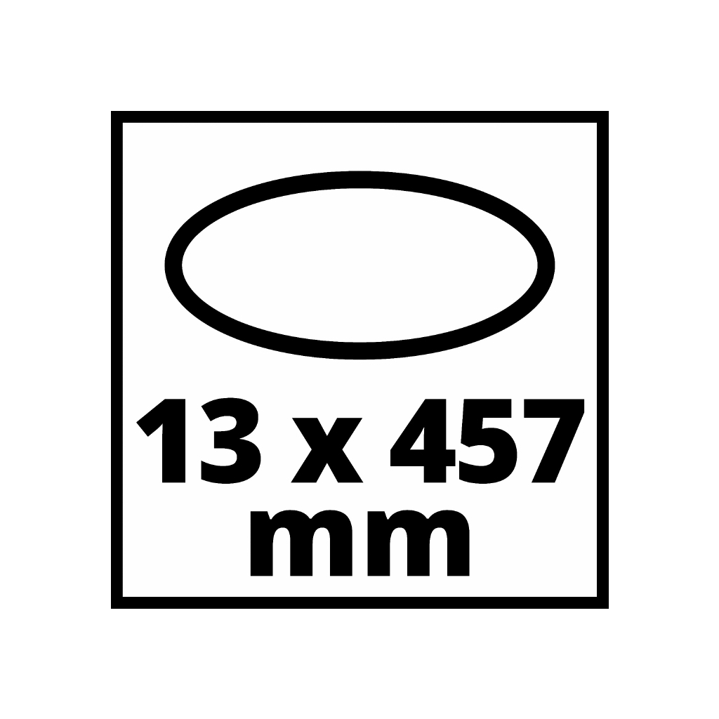 Наждачний папір Einhell стрічка до TE-BF 18 Li та TC-BF 500 E, 13x457 мм, 35 шт (4419817) - изображение 3