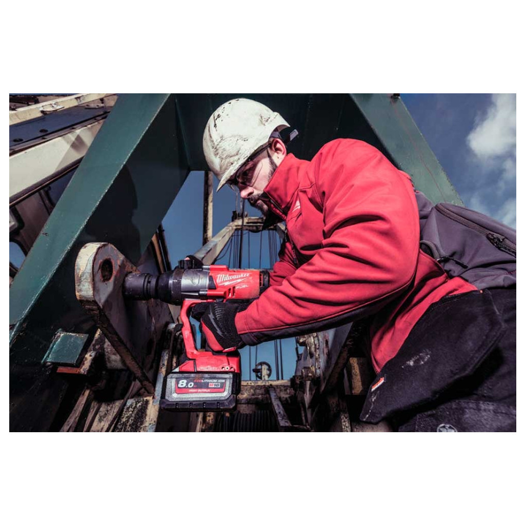 Гайковерт Milwaukee високомоментний 1"2400 Нм M18 FUEL з фіксацією кільцем ONE-KEY (4933459733) - зображення 5