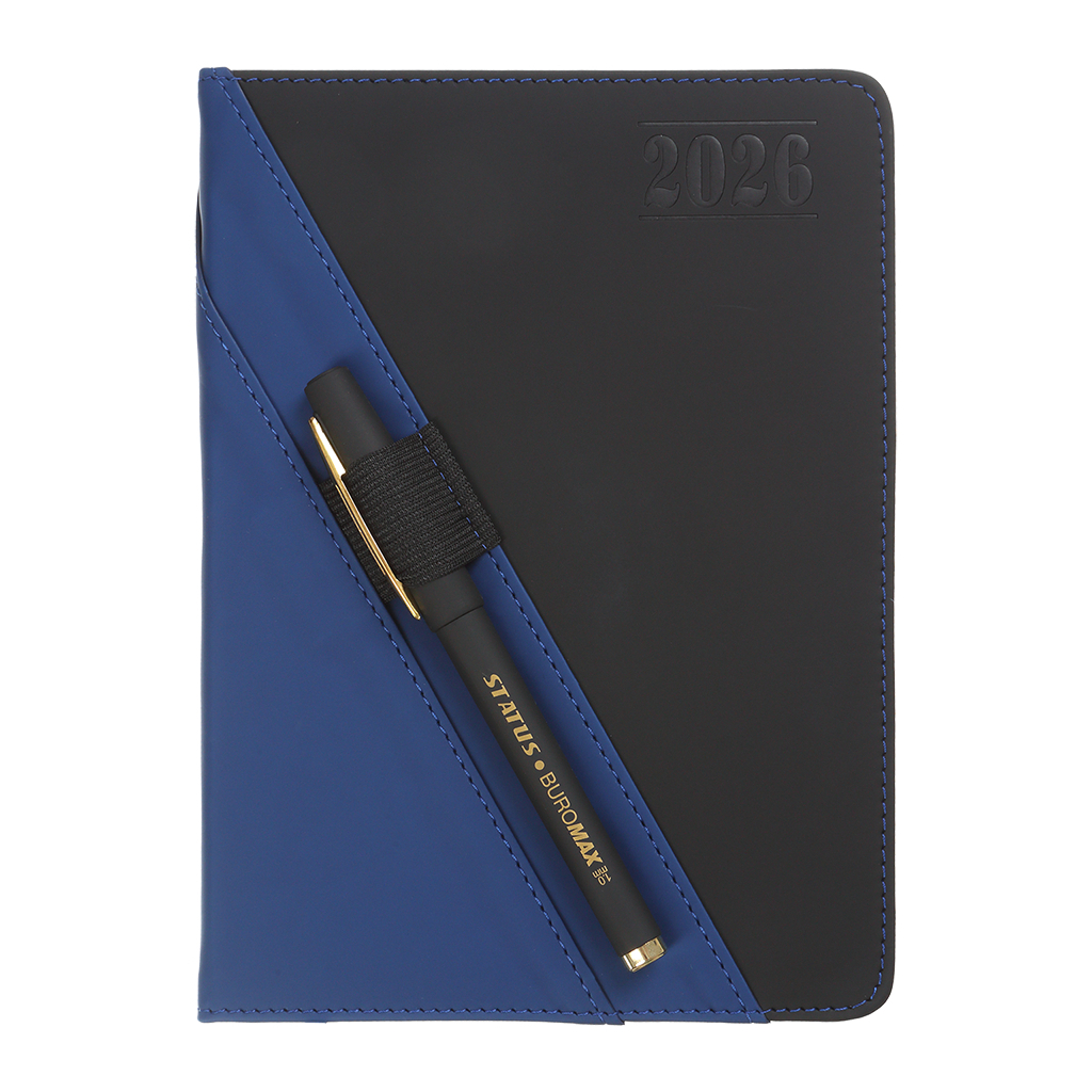 Тижневик Buromax датований 2026 TRIUMPH, А5 синій (BM.21104-02) - изображение 4
