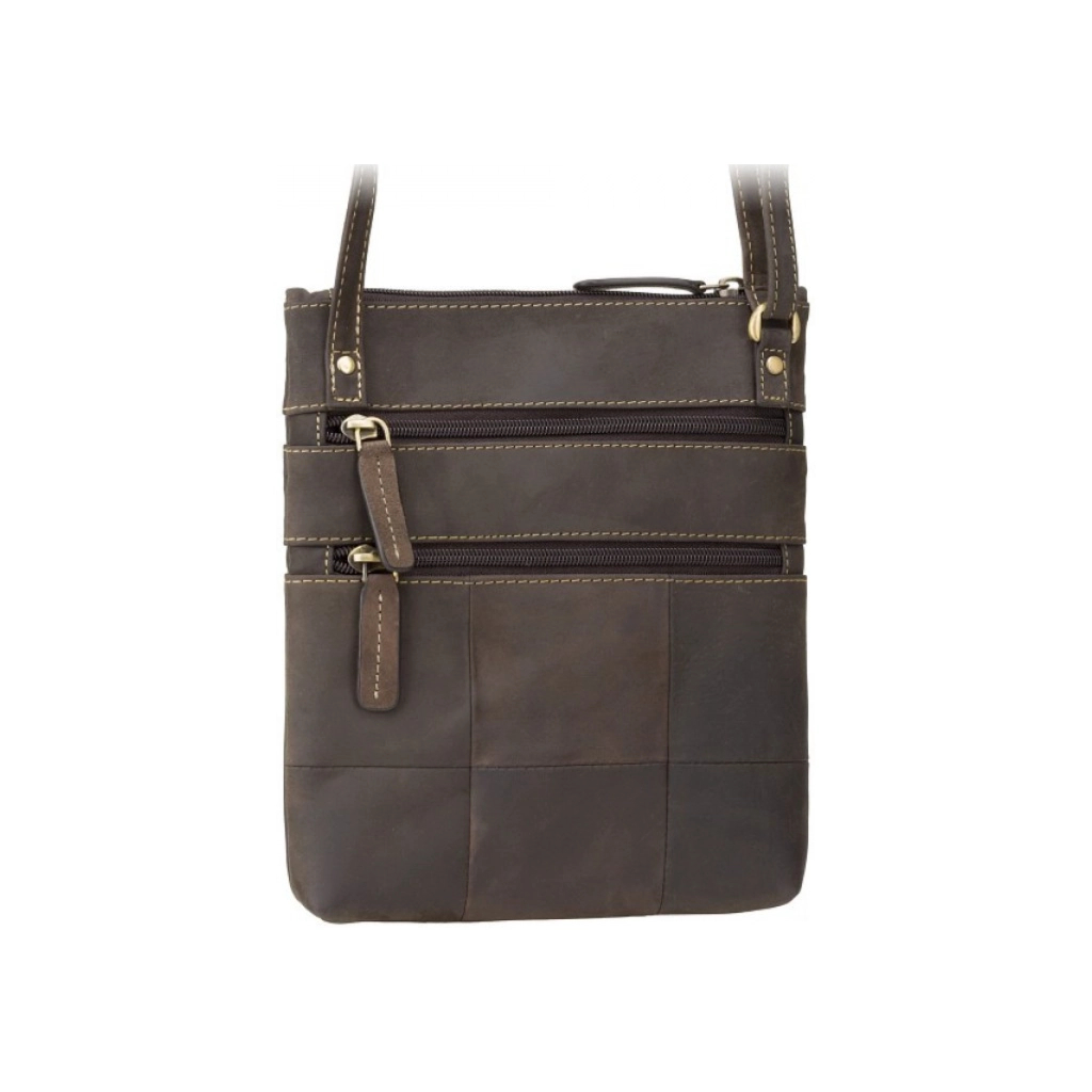 Сумка Visconti 18606 Slim Bag Oil Brown (18606 OIL BRN) - зображення 4