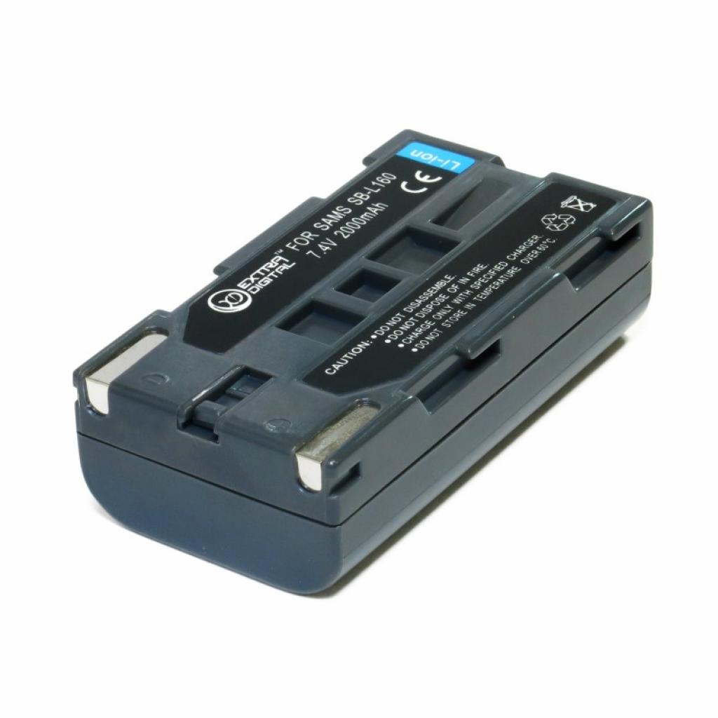 Акумулятор до фото/відео Extradigital Samsung SB-L160 (DV00DV1277) - зображення 4