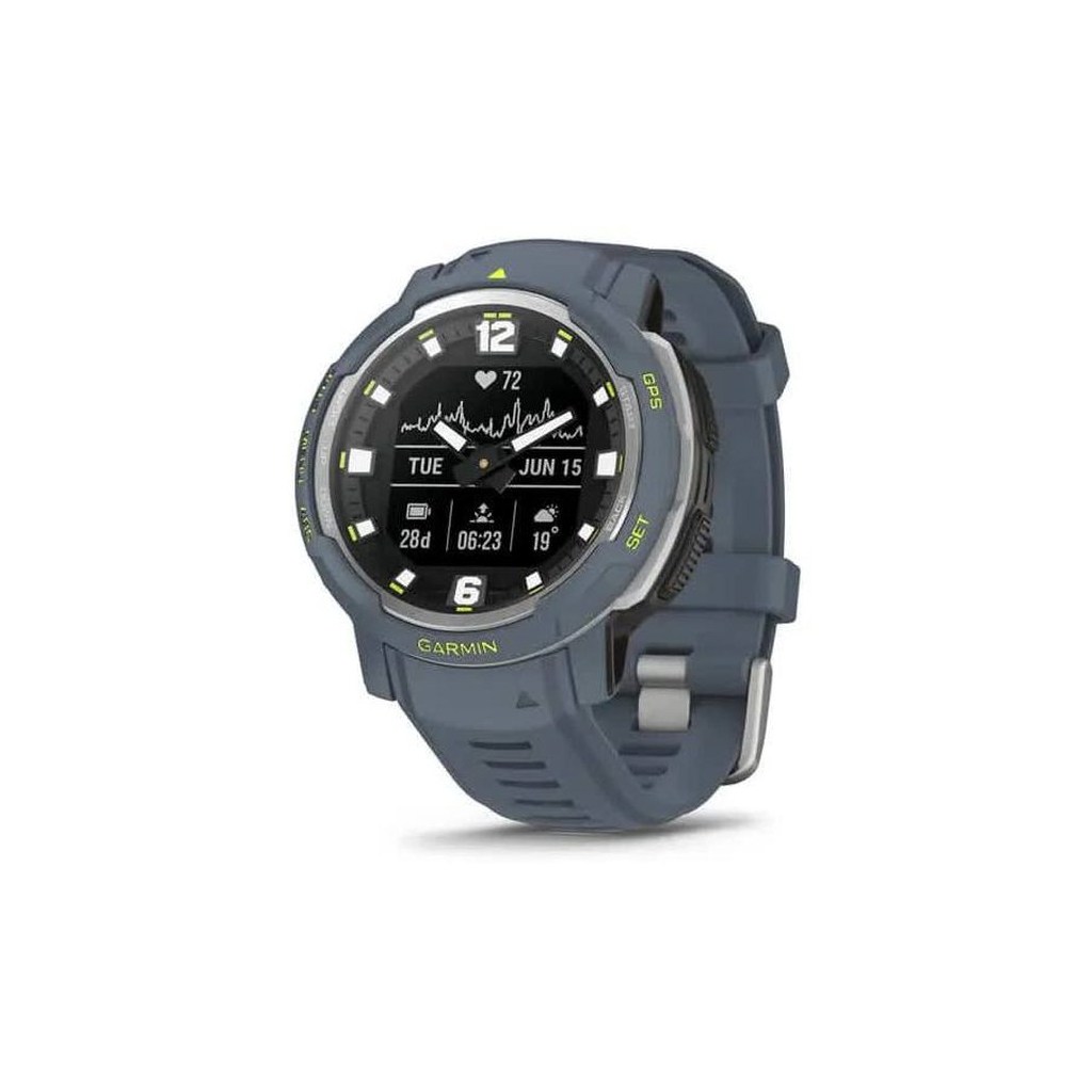 Смарт-годинник Garmin Instinct Crossover, Blue Granite (010-02730-04) - зображення 1