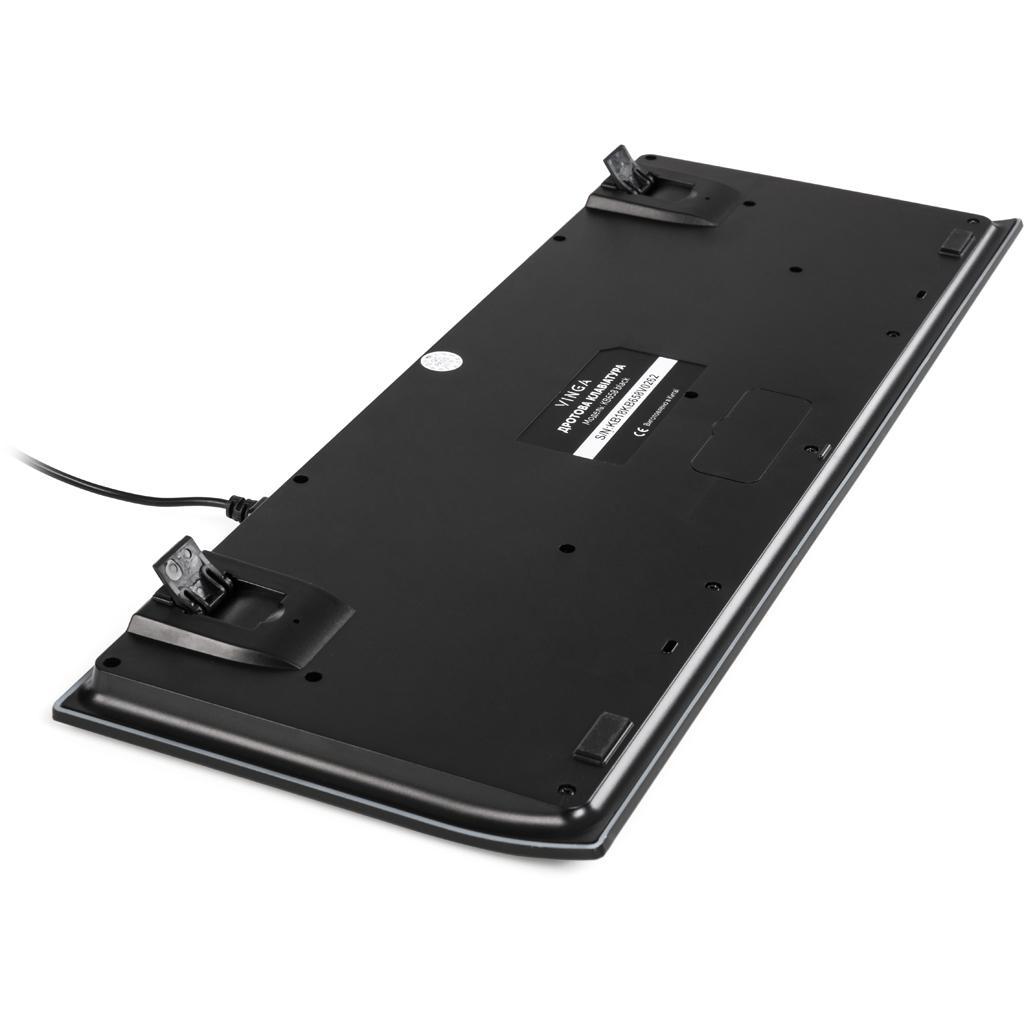 Клавіатура Vinga KB658 black - зображення 5