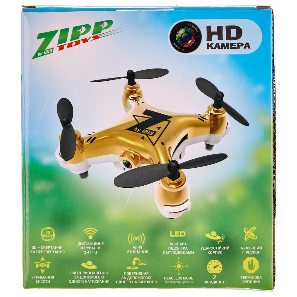 Радіокерована іграшка ZIPP Toys Квадрокоптер з камерою Малюк Zippi з дод.акумулятором, черво (CF922 red) - зображення 8