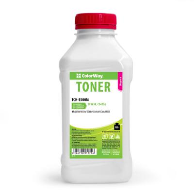 Тонер HP CLJ E 500 M551 Magenta150g ColorWay (TCH-E500M) - зображення 1