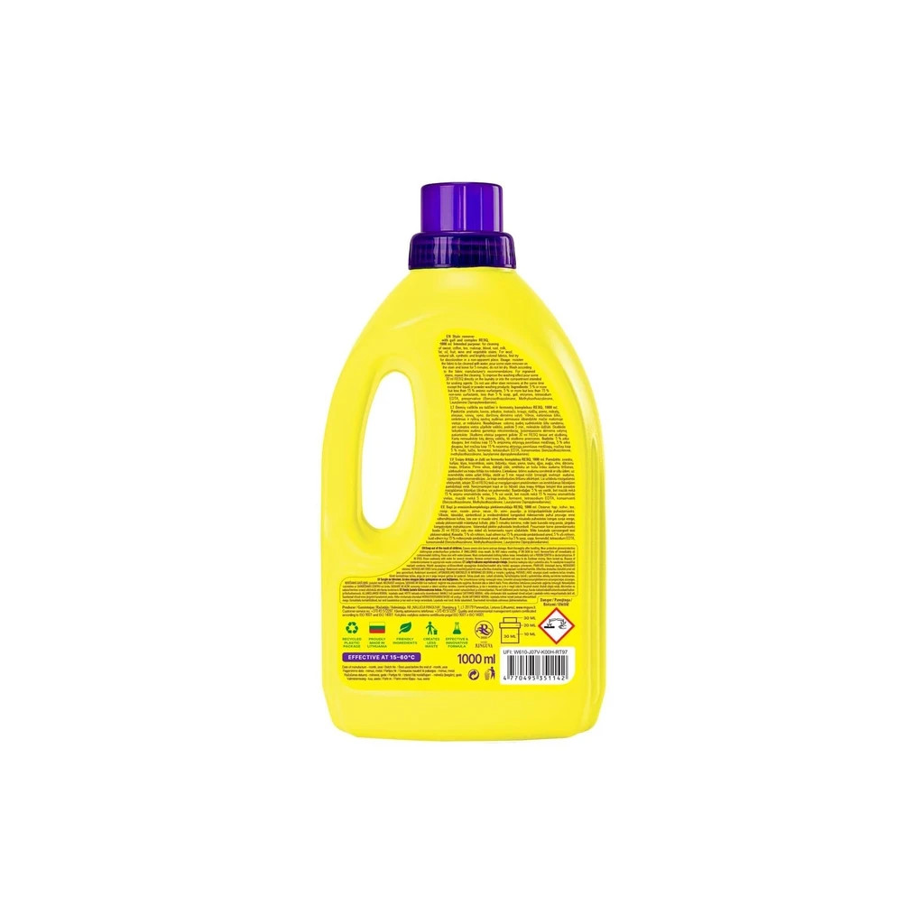 Засіб для видалення плям RESQ З жовчю та ензимами 1 л (4770495351142) - зображення 2