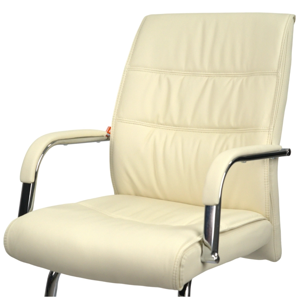 Офісне крісло Аклас Візеу CF Бежевий (PU Beige) (00162293) - зображення 5