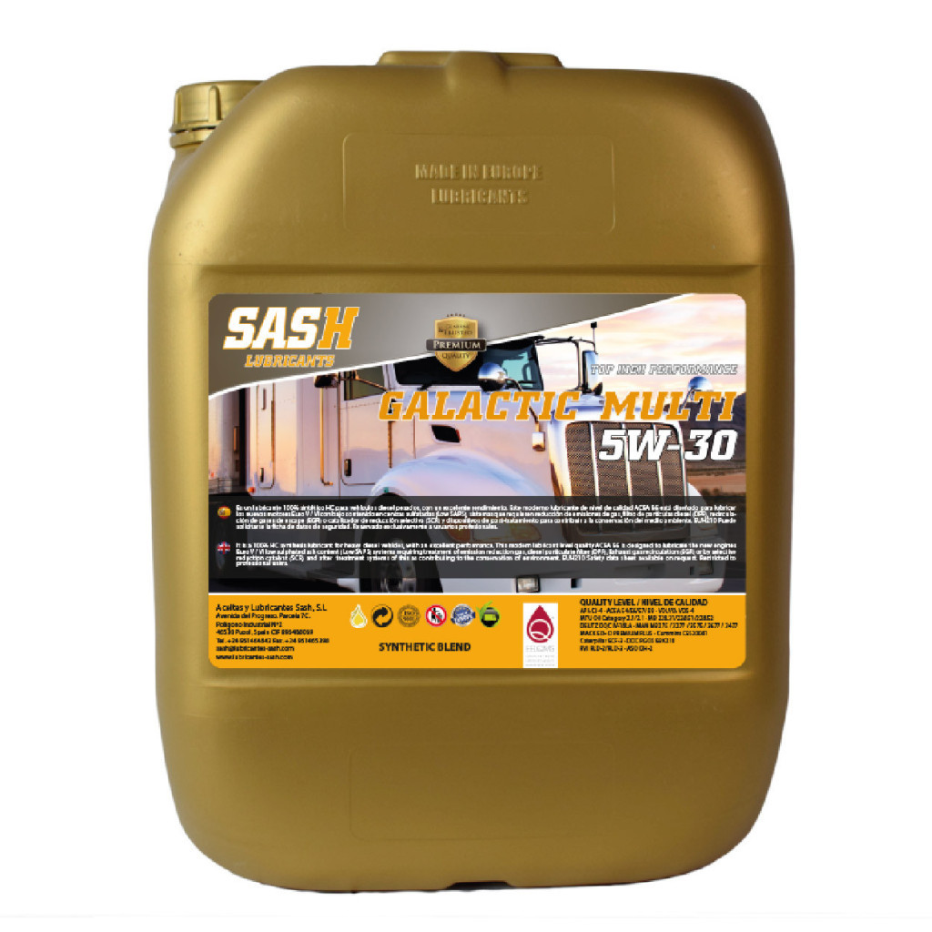 Моторна олива SASH GALACTIC MULTI 5W30 20л (105646) - зображення 1