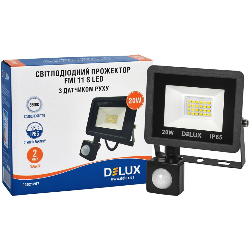 Прожектор Delux FMI 11 S LED 20Вт 6500K IP65 (90021207) - изображение 4