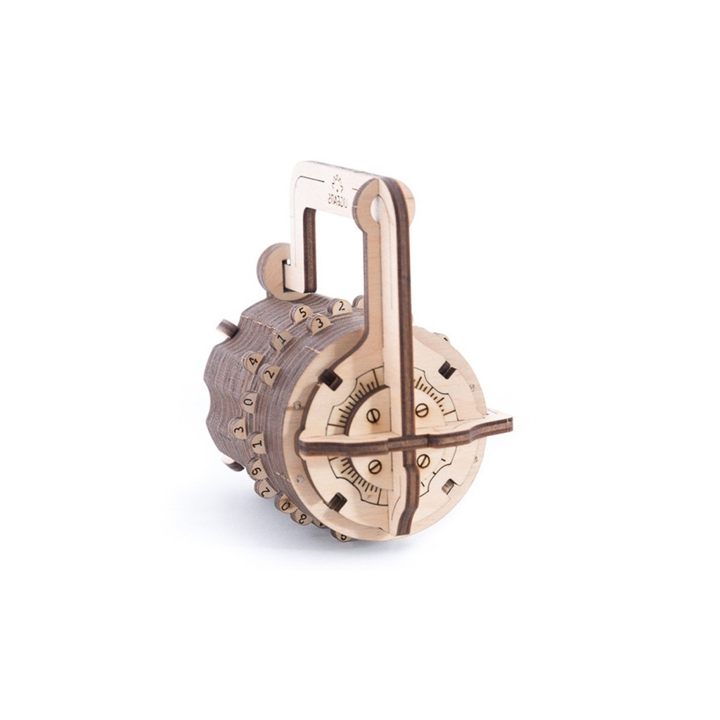 Збірна модель Ugears Кодовий замок (70020) - зображення 3