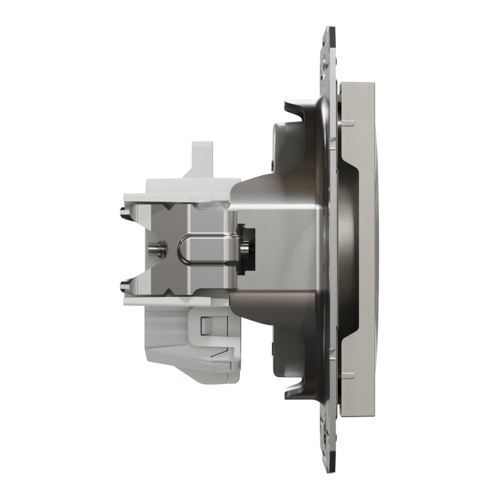 Розетка Schneider Electric ASFORA без заземлення бронза (EPH3000169) - изображение 3