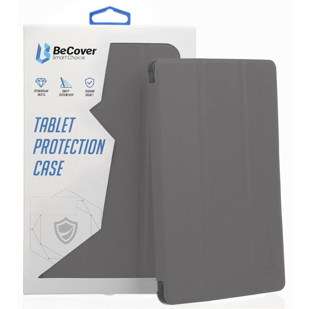 Чохол до планшета BeCover Smart Case Lenovo Tab P11 / P11 Plus Grey (706096) - зображення 1