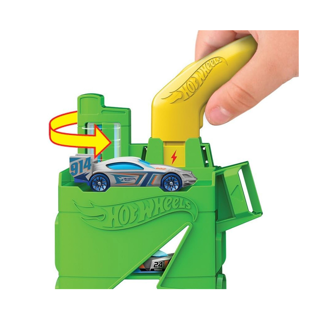 Автотрек Hot Wheels Заправна станція для суперзарядки (HTN79) - зображення 3