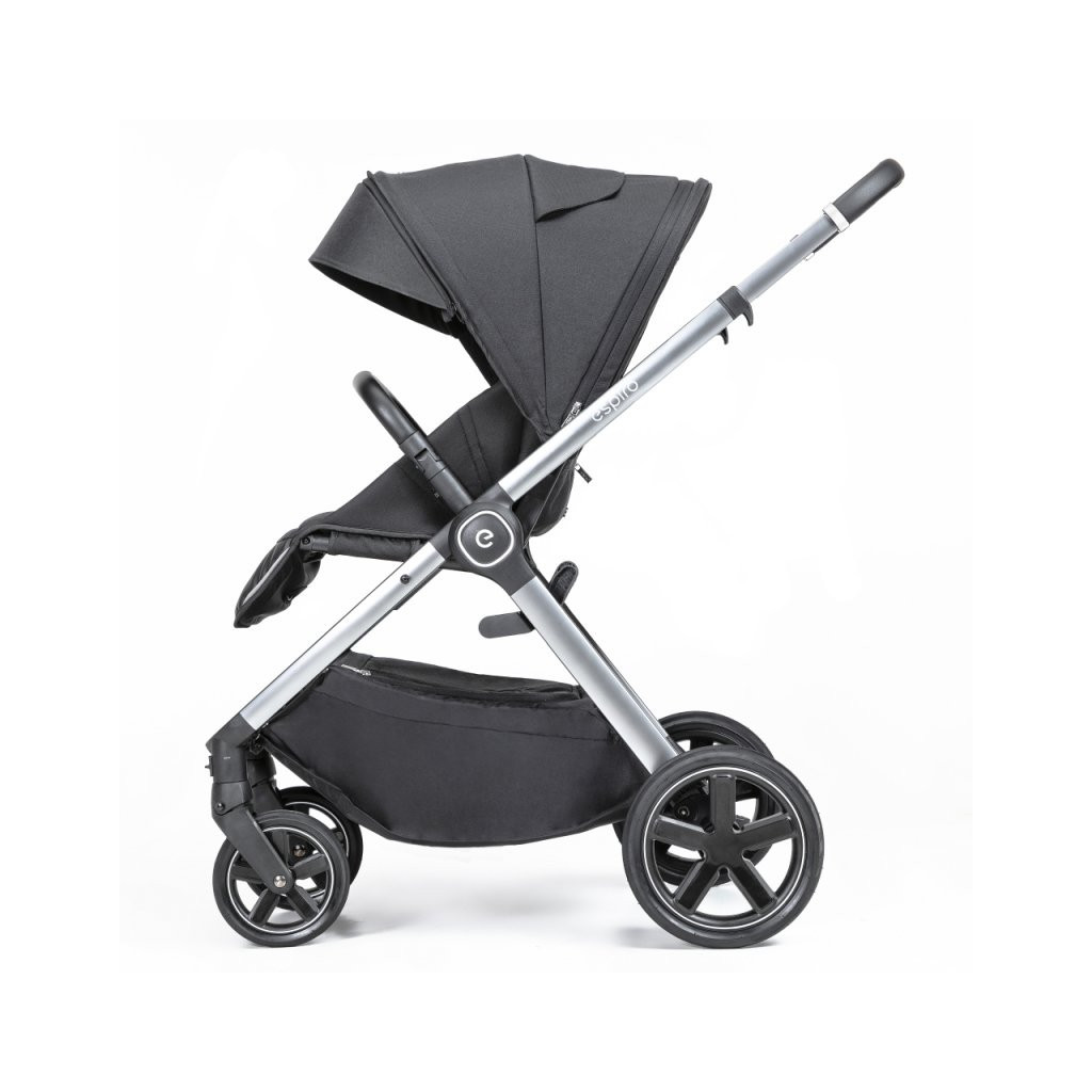 Коляска Espiro 2 в 1 Only New 10 Black Space сіра рама (5906724204227) - зображення 8