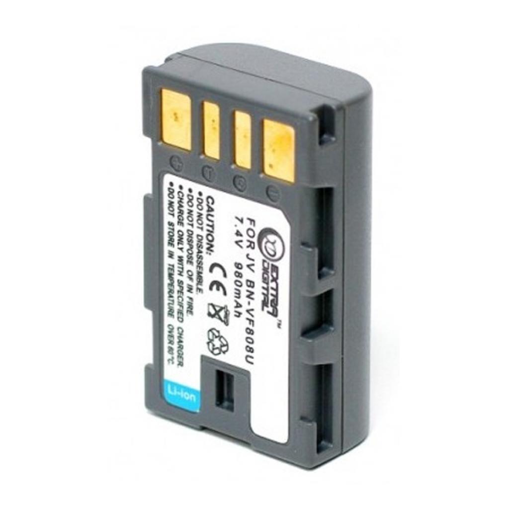 Акумулятор до фото/відео Extradigital JVC BN-VF808 (DV00DV1196) - зображення 2