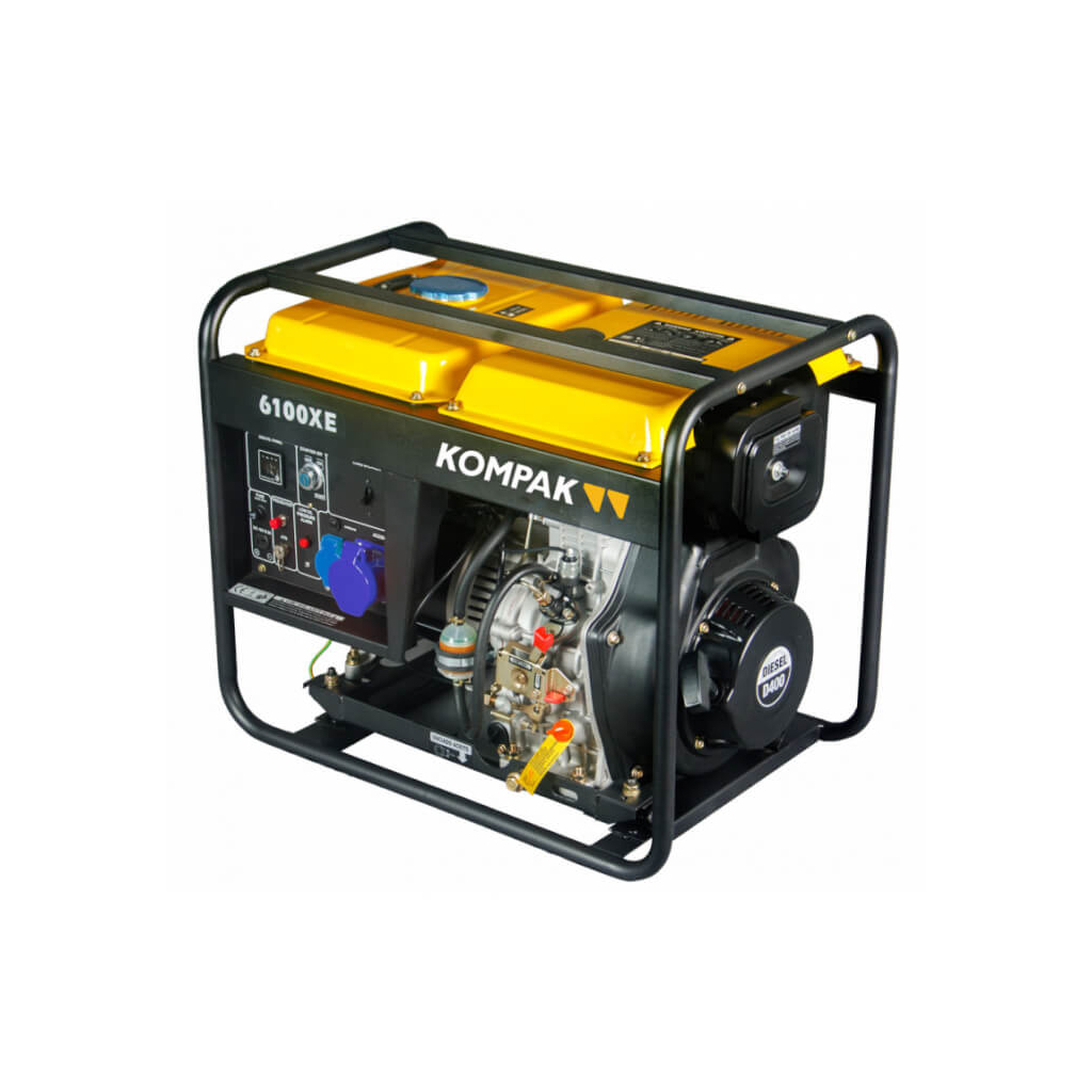 Генератор KOMPAK K6100XE 5.5kW - зображення 1
