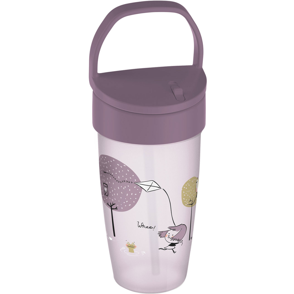 Поїльник-непроливайка Lovi Lovely Boy із силіконовою трубочкою 350 мл (35/355girl) - зображення 1