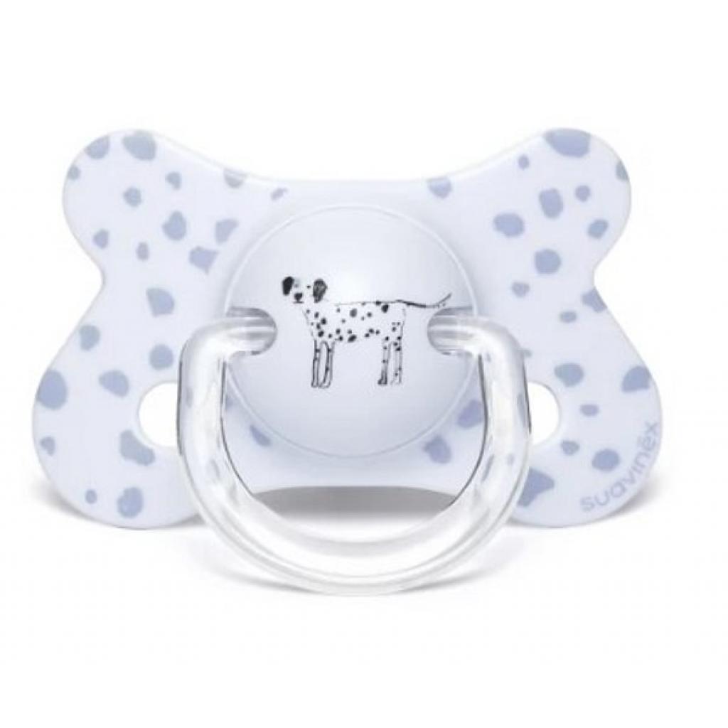 Пустушка Suavinex Історії цуценят 4-18 міс блакитна (304904) - зображення 1