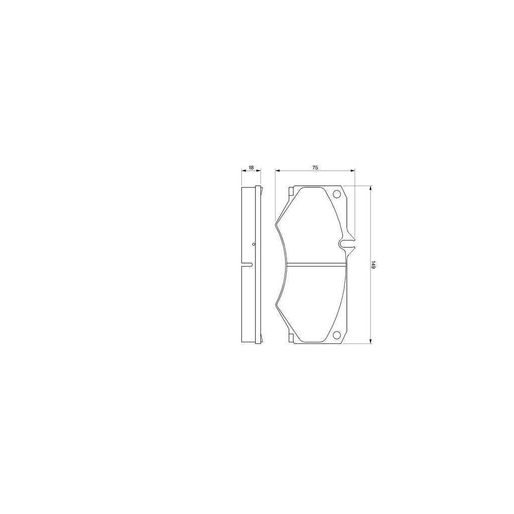 Гальмівні колодки Bosch 0 986 467 841 - зображення 1