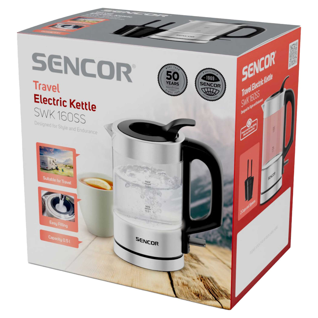 Електрочайник Sencor SWK160SS - зображення 14