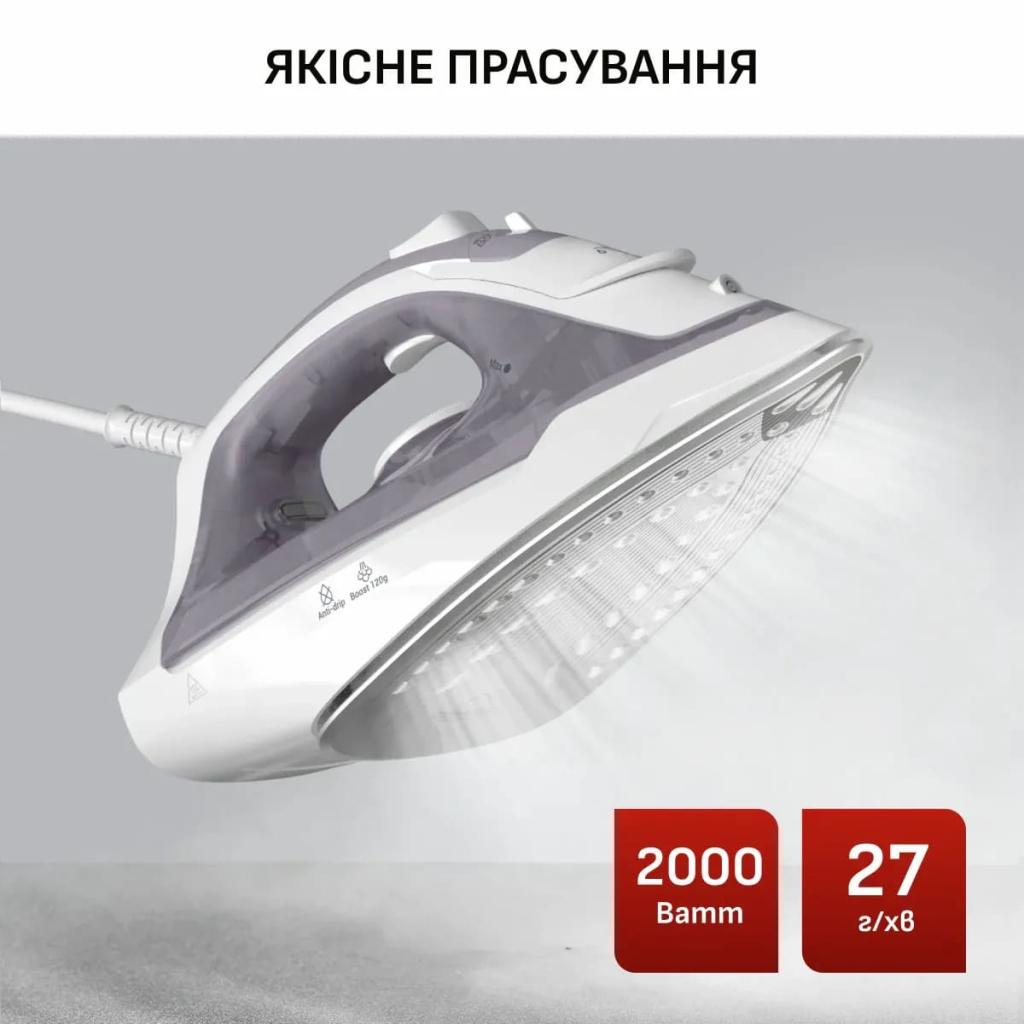 Праска Tefal FV2C43E0 - зображення 4